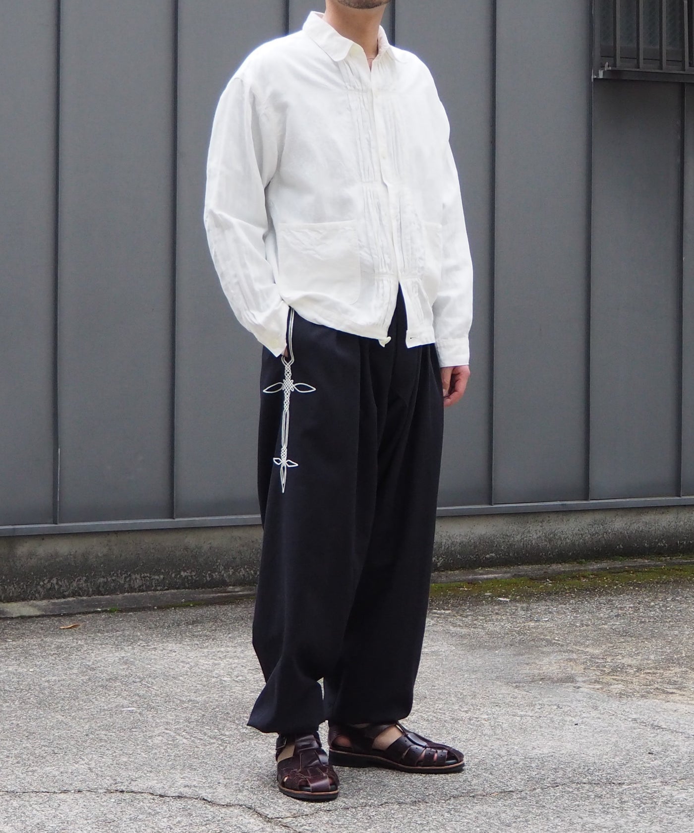 VERYTAGE / ZWIDER embroidery ベリーテージ ズアーブパンツ