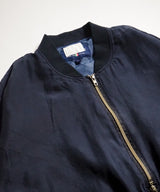 SILK BOMBER JACKET