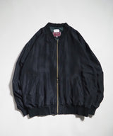 SILK BOMBER JACKET