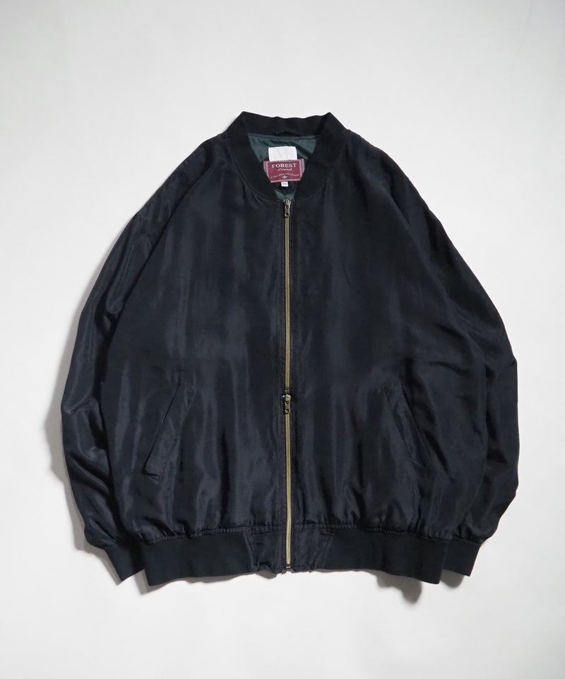 SILK BOMBER JACKET