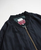 SILK BOMBER JACKET