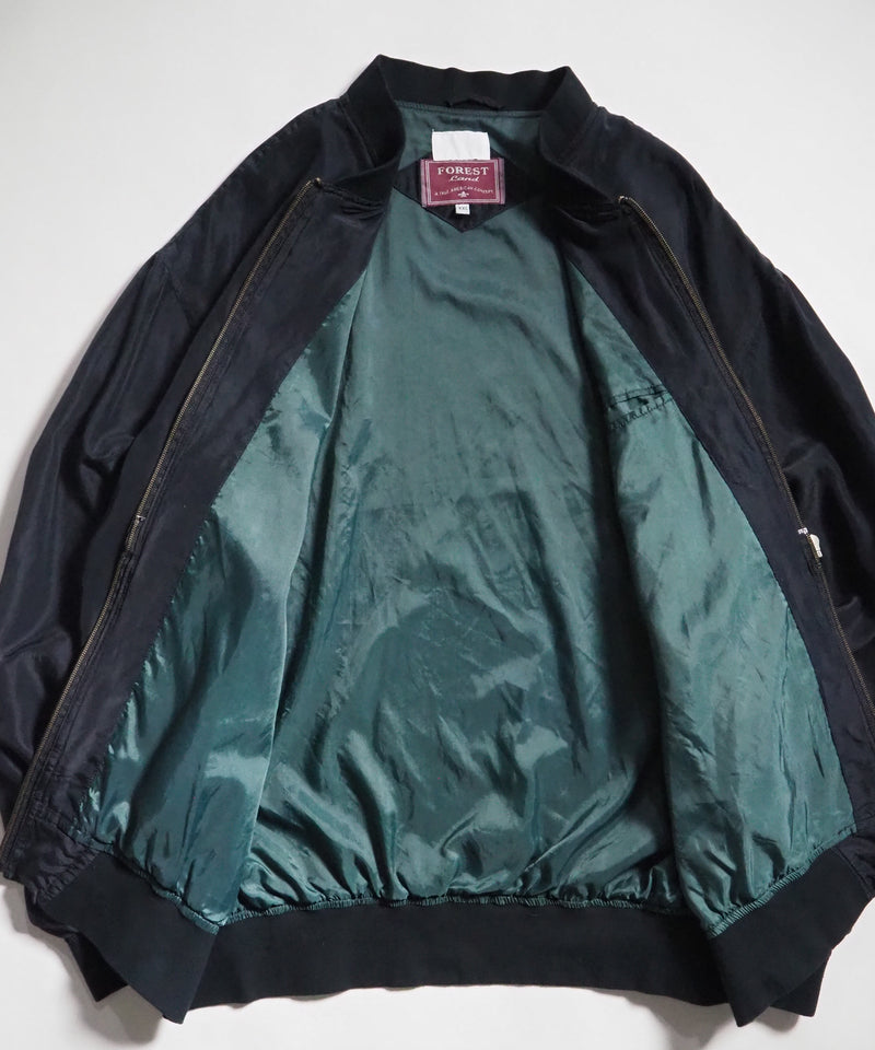 SILK BOMBER JACKET