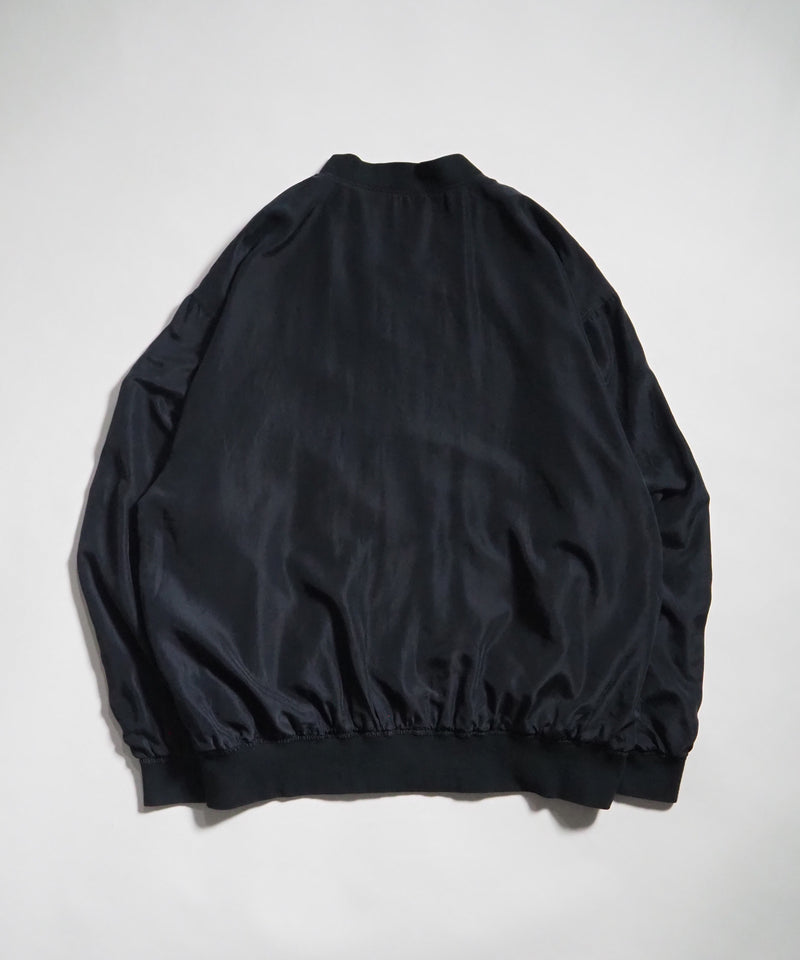 SILK BOMBER JACKET