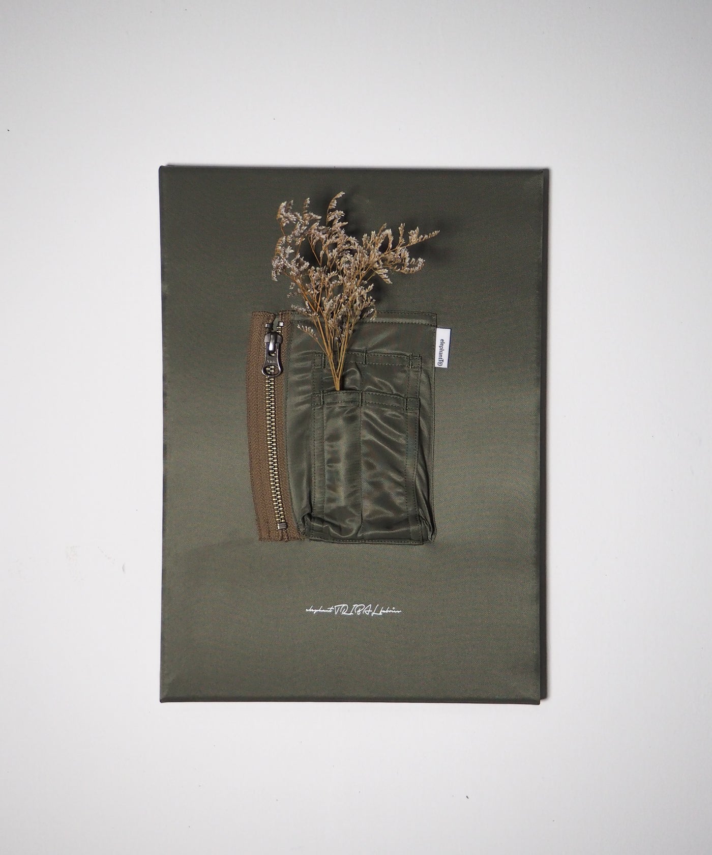 elephant TRIBAL fabrics / One-Flower Canvas エレファントトライバル