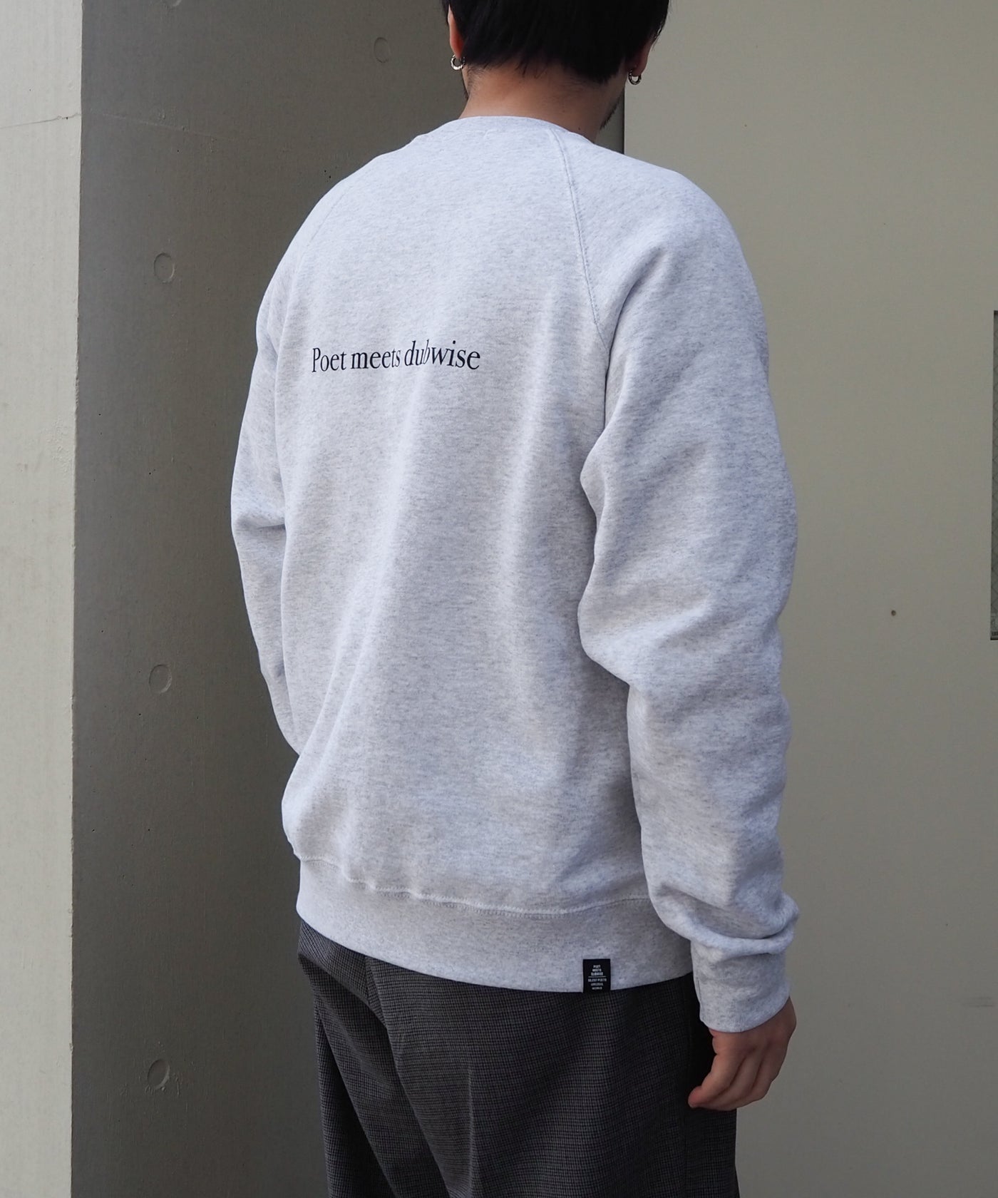 POET MEETS DUBWISE / KINDNESS HEALING 1 RAGLAN SWEAT ポエトミーツ 