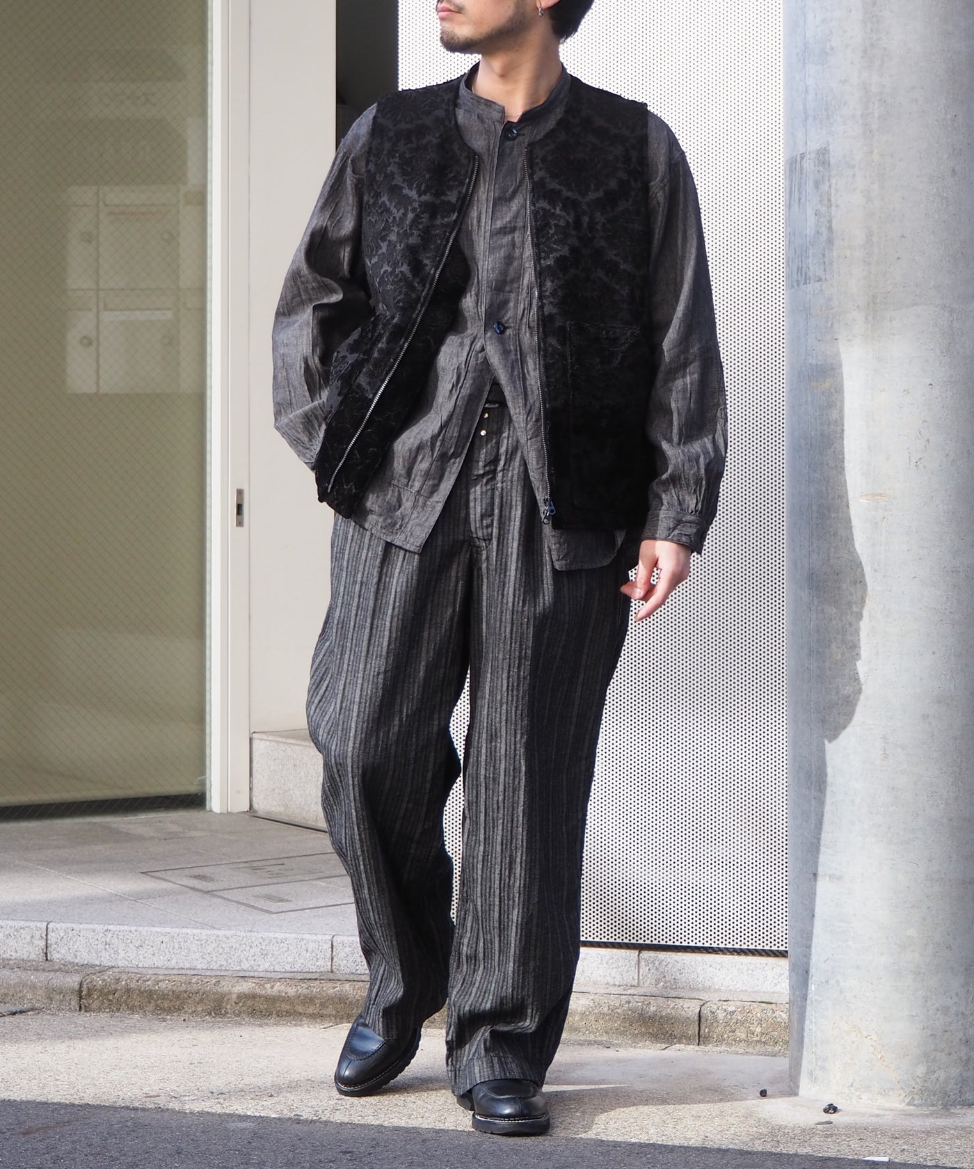 VERYTAGE / FRENCH WORK TROUSERS ベリーテイジ ストライプトラウザー 