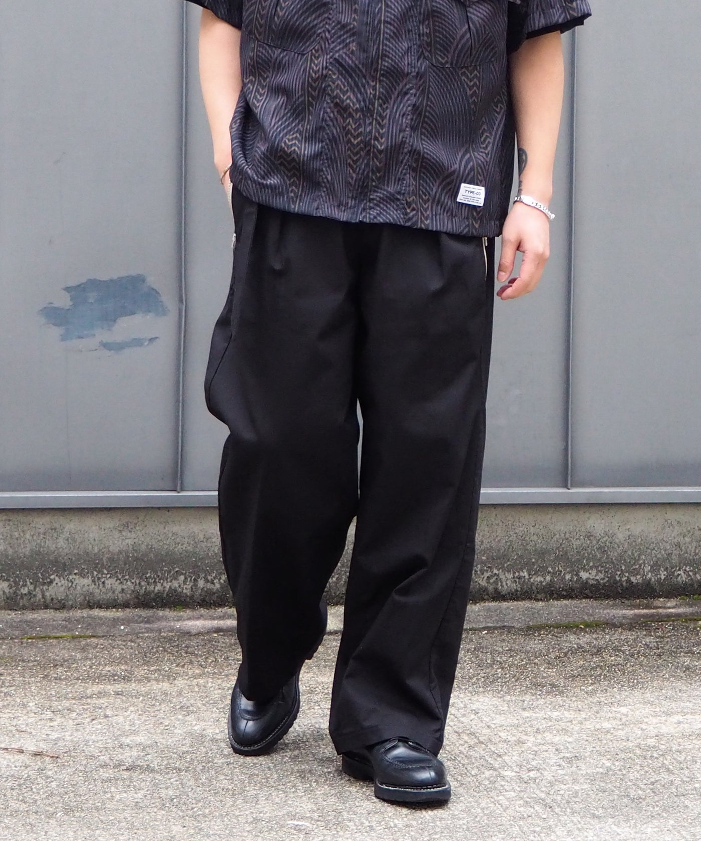 パンツ EGO TRIPPING CHINOVA EGO TRIPPING / CHINOVA エゴトリッピング チノパン タックパンツ