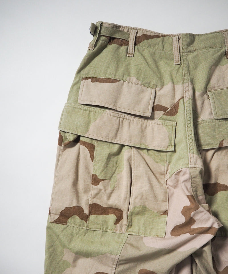 BDU WIDE PANTS desert camo