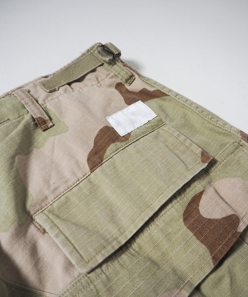 BDU WIDE PANTS desert camo