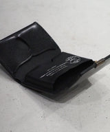 Dual Saddle Pull Up Compact Wallet