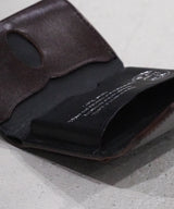 Dual Saddle Pull Up Compact Wallet