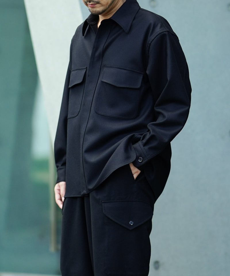 DOUBLE POCKET OVER SHIRT