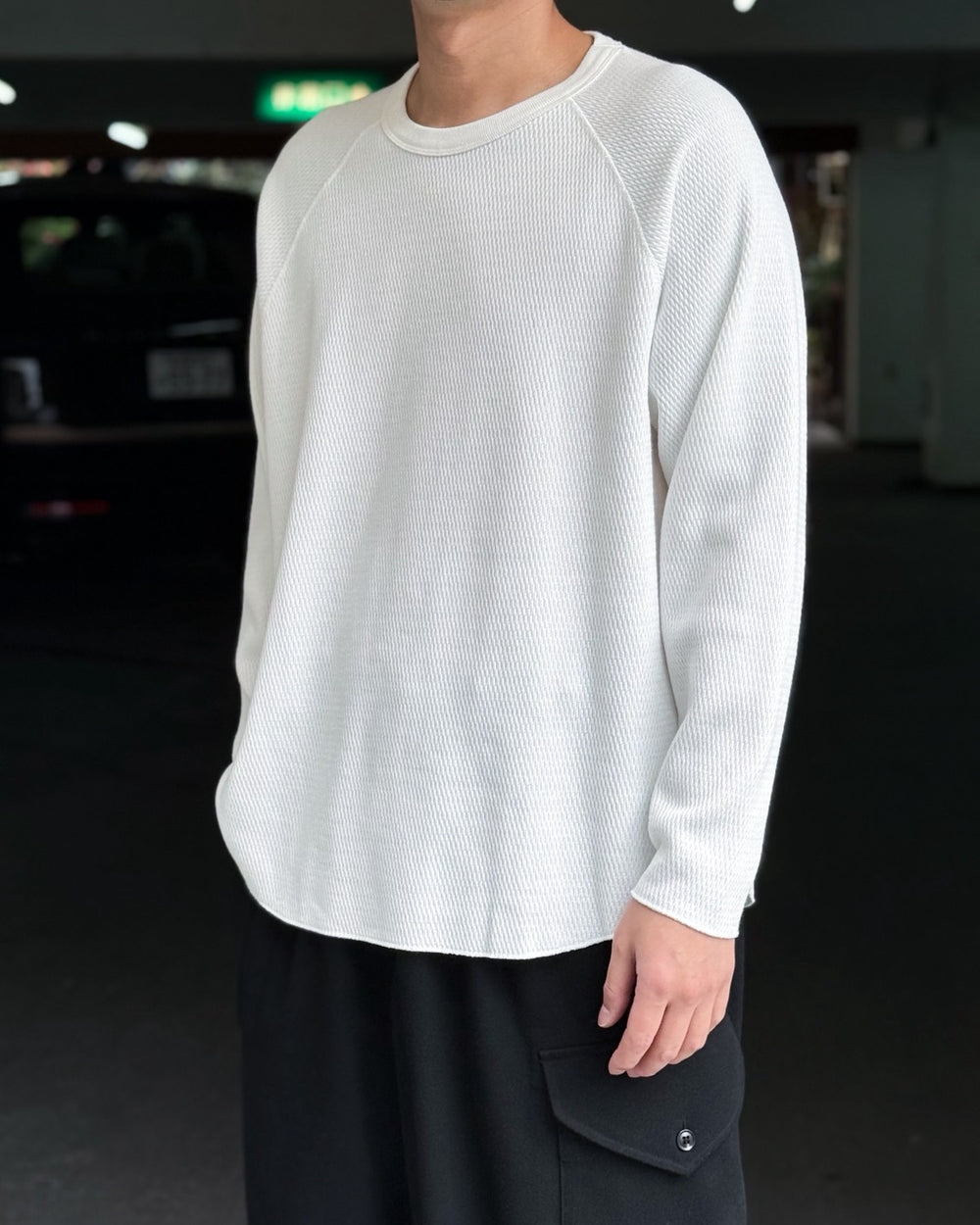 CHANGES / THERMAL TEE チェンジーズ サーマルTEE サーマル ワッフル