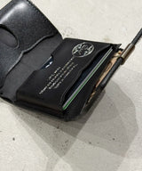 Dual Saddle Pull Up Compact Wallet