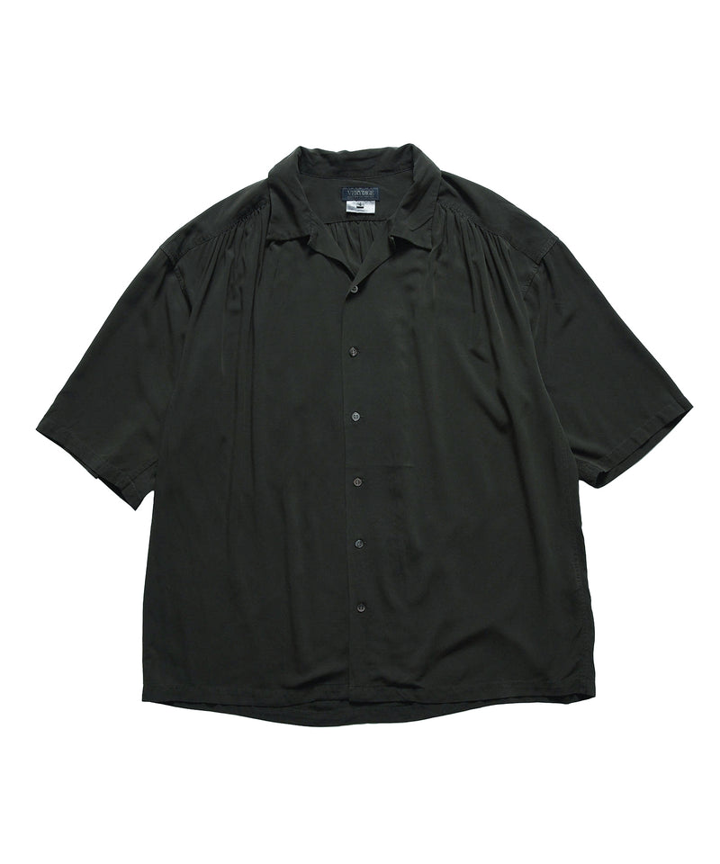 VERYTAGE / GATHER SHIRT ベリーテイジ ギャザーシャツ オープンカラー