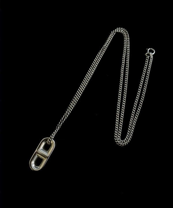Vintage HERMES Chaine dAncre Pendant Necklace