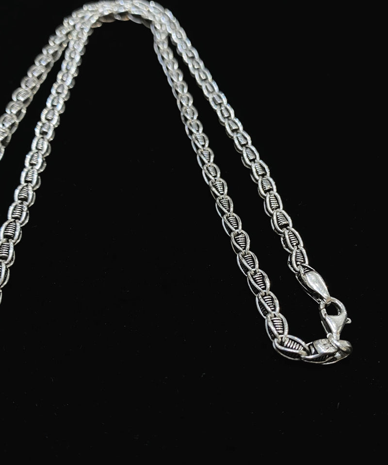 Greek Coil Chain Necklace