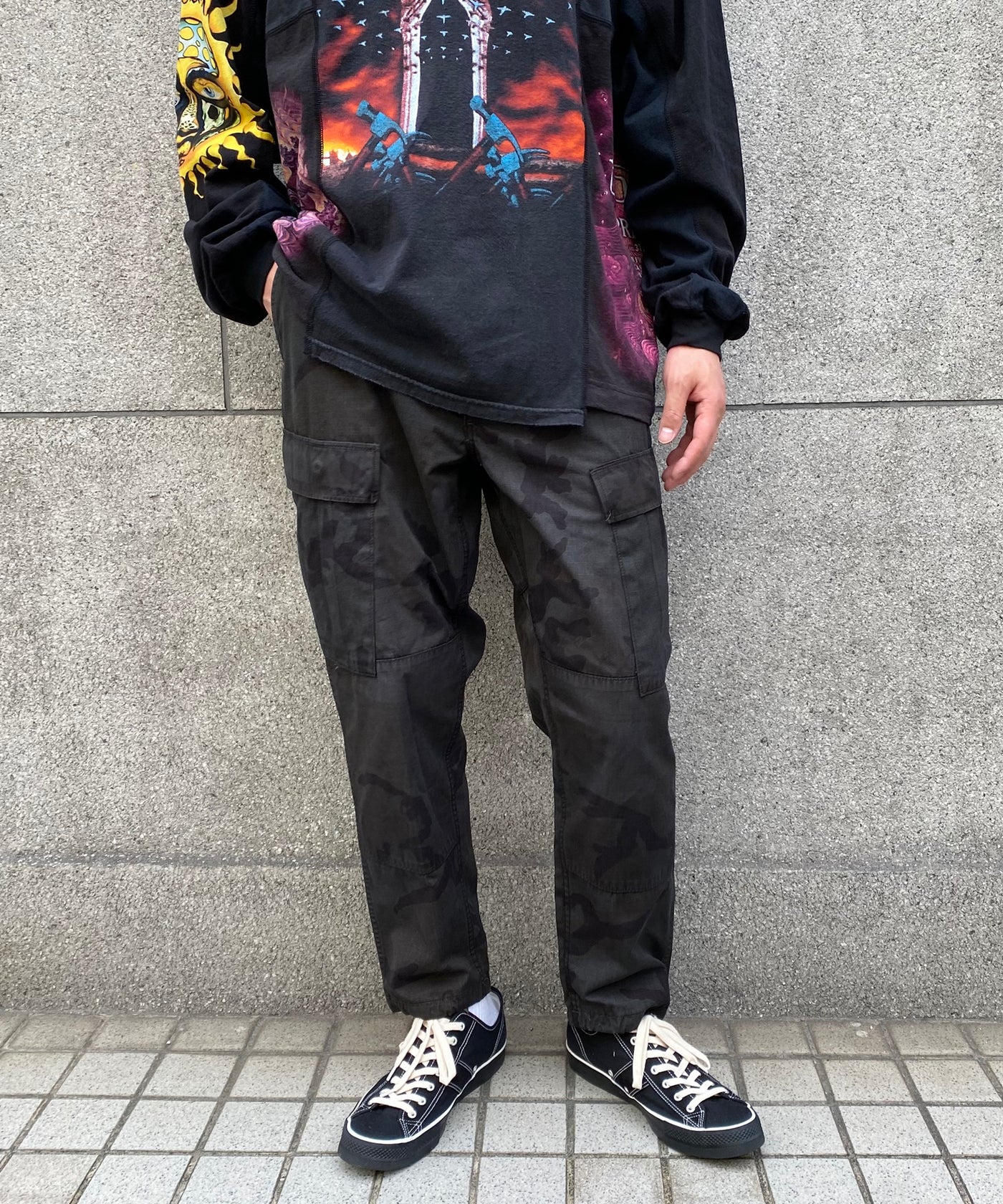 ohal(オハル)　軍パン　カーゴパンツ　ミリタリーパンツ　リメイク 楽天市場】実物 新品 デッドストック オランダ軍 ダブルフェイス