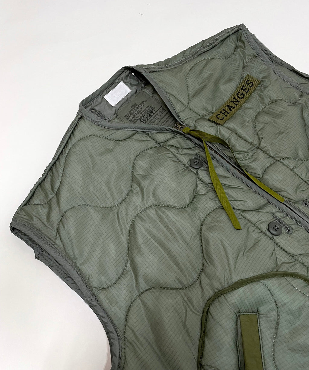 CHANGES U.S ARMY Liner Remake Vest - 通販 - wayambaads.com