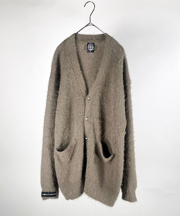 SHAGY MOHAIR CARDIGAN