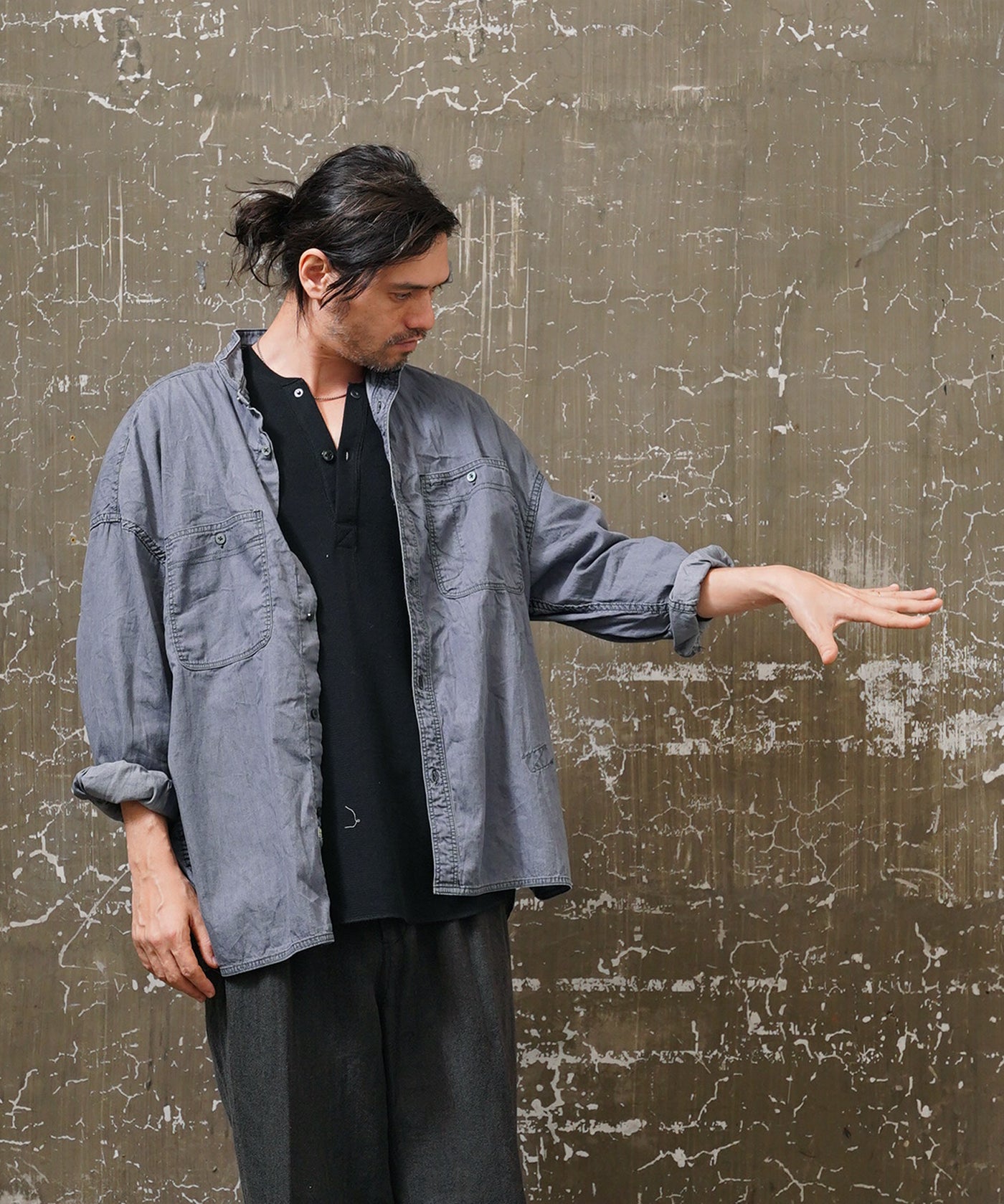 トップス ego tripping 30S FAT WORKSHIRTS used EGO TRIPPING エゴトリッピング / 30' FAT WORKSHIRTS used 30