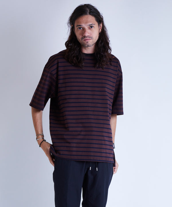 MIX BORDER TEE