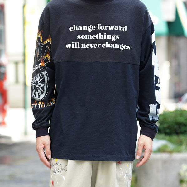 CHANGES チェンジーズ / REMAKE L/S T-shirt B-02 リメイク L