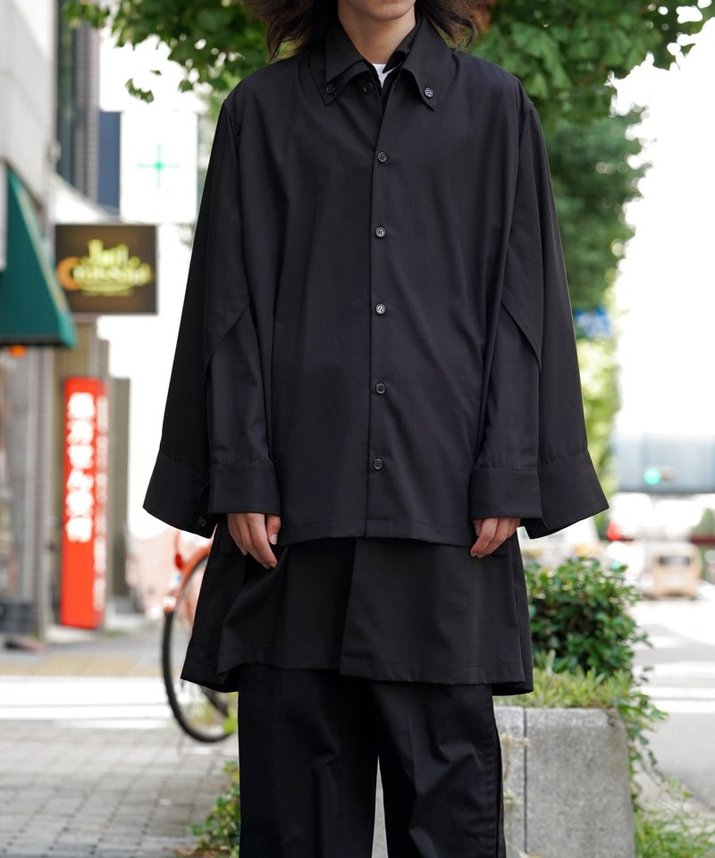 Wizzard ウィザード / LAYERED SHIRTS COAT レイヤードシャツコート