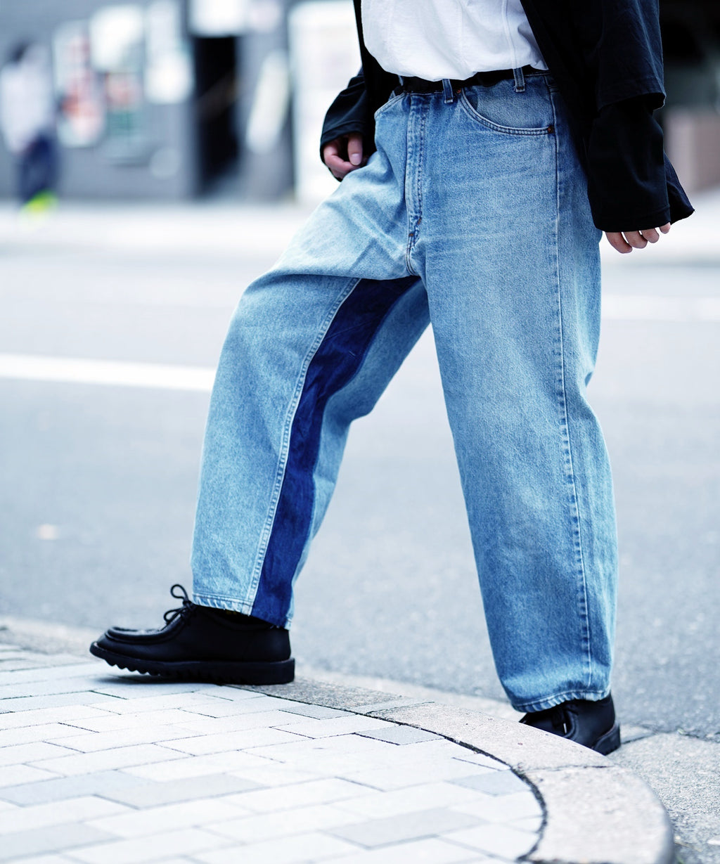 CHANGES チェンジーズ / REMAKE WIDE DENIM PANTS-01 リメイクワイド 