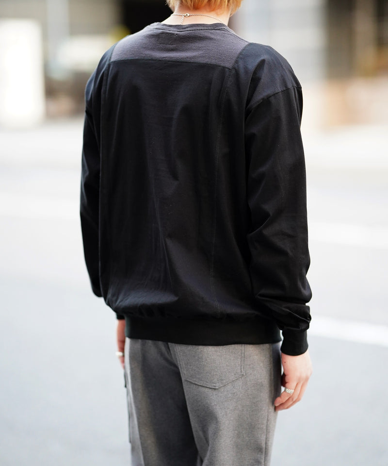 REMAKE L/S POCKET T-shirt-001
