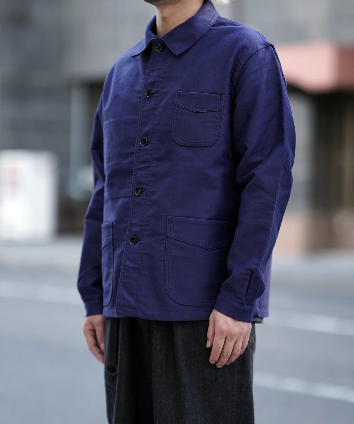 Le Mont St Michel MOLESKIN JACKET DEAD STOCK / モンサンミッシェル