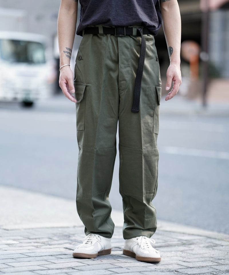 FRENCH ARMY M64 CARGO PANTS DEAD STOCK