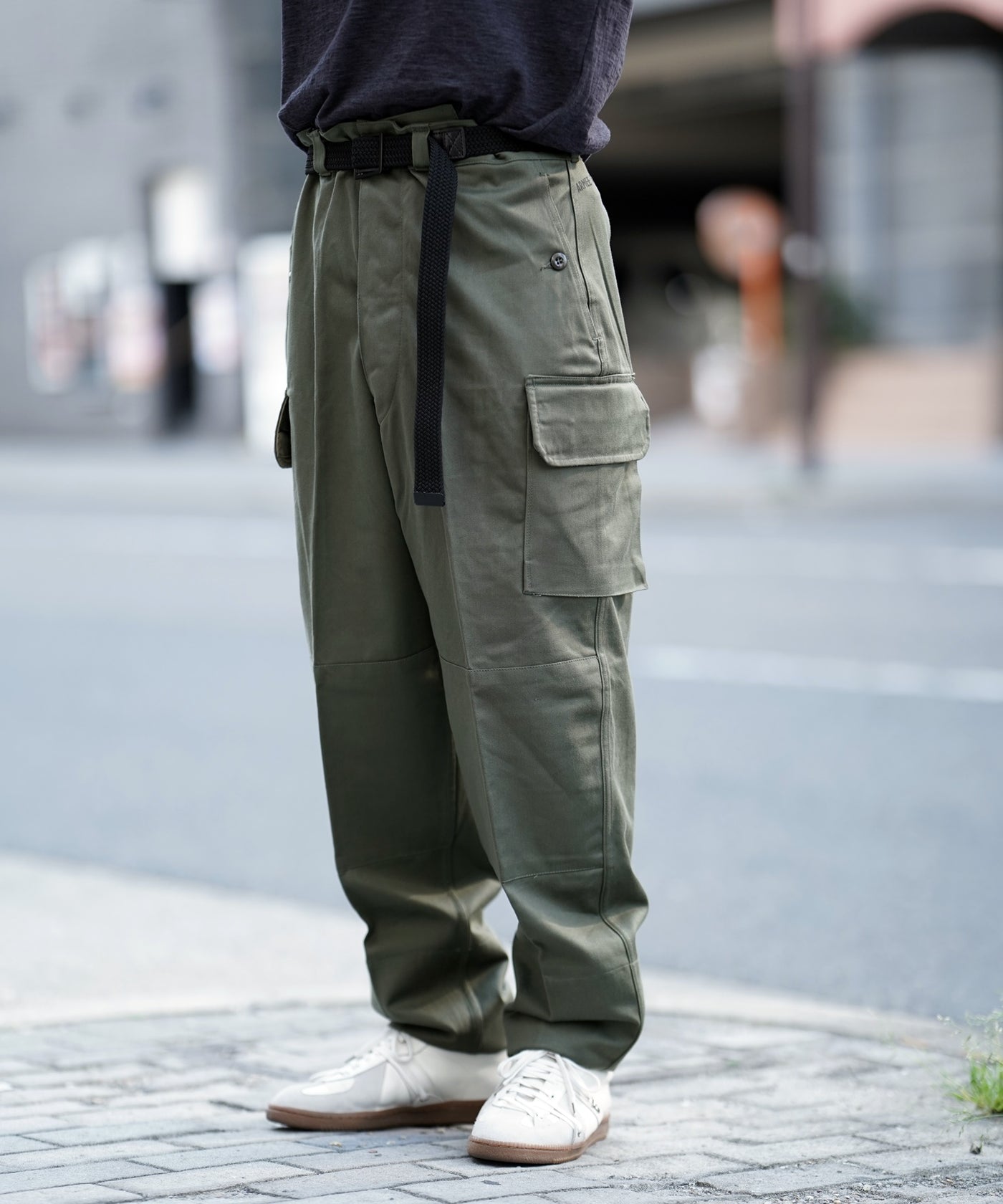 FRENCH ARMY M64 CARGO PANTS USED フランス軍M64カーゴパンツ デッドストック – GARROT STORE