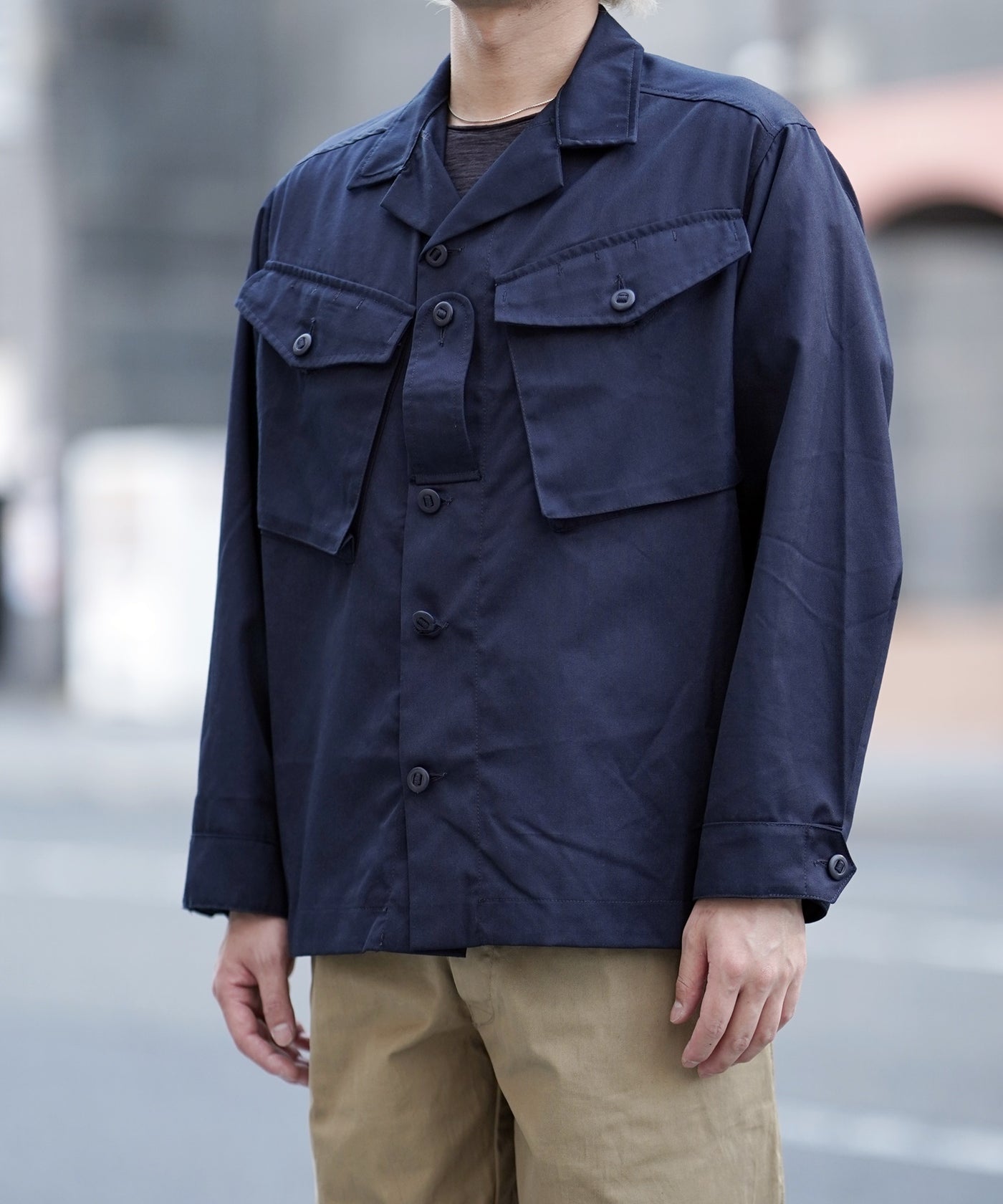 イギリス海軍 PCSシャツジャケット GERMAN ARMY QUILTING LINER JACKET / ドイツ軍キルティングライナー