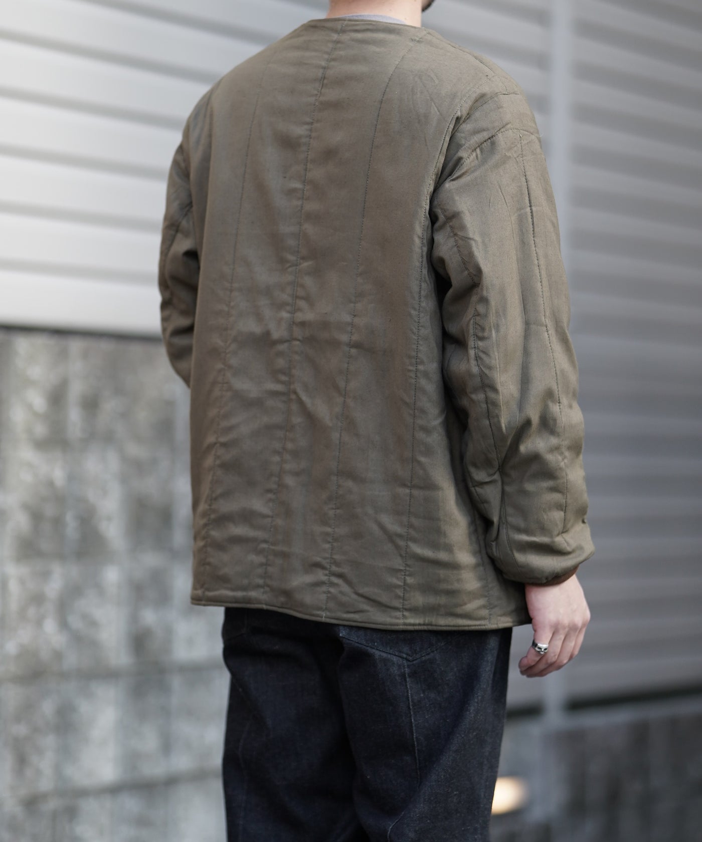 CZECH ARMY M-60 V-NECK LINER JACKET / チェコ軍M-60Vネック