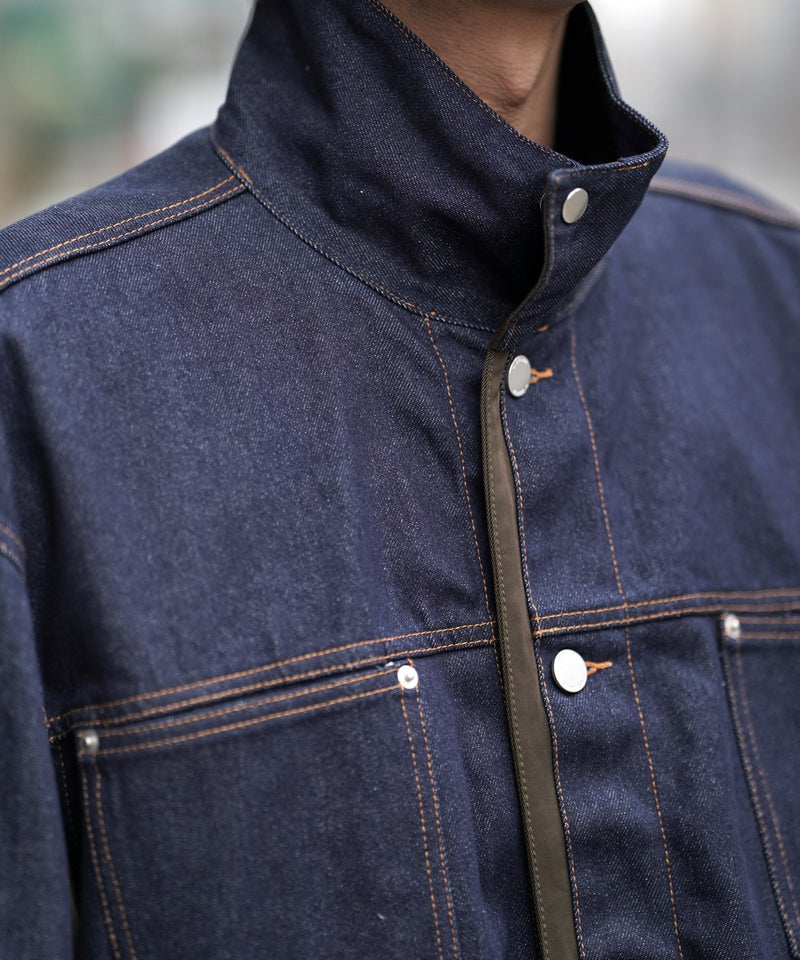 Wizzard ウィザード / DOCKING DENIM JACKET ドッキングデニム