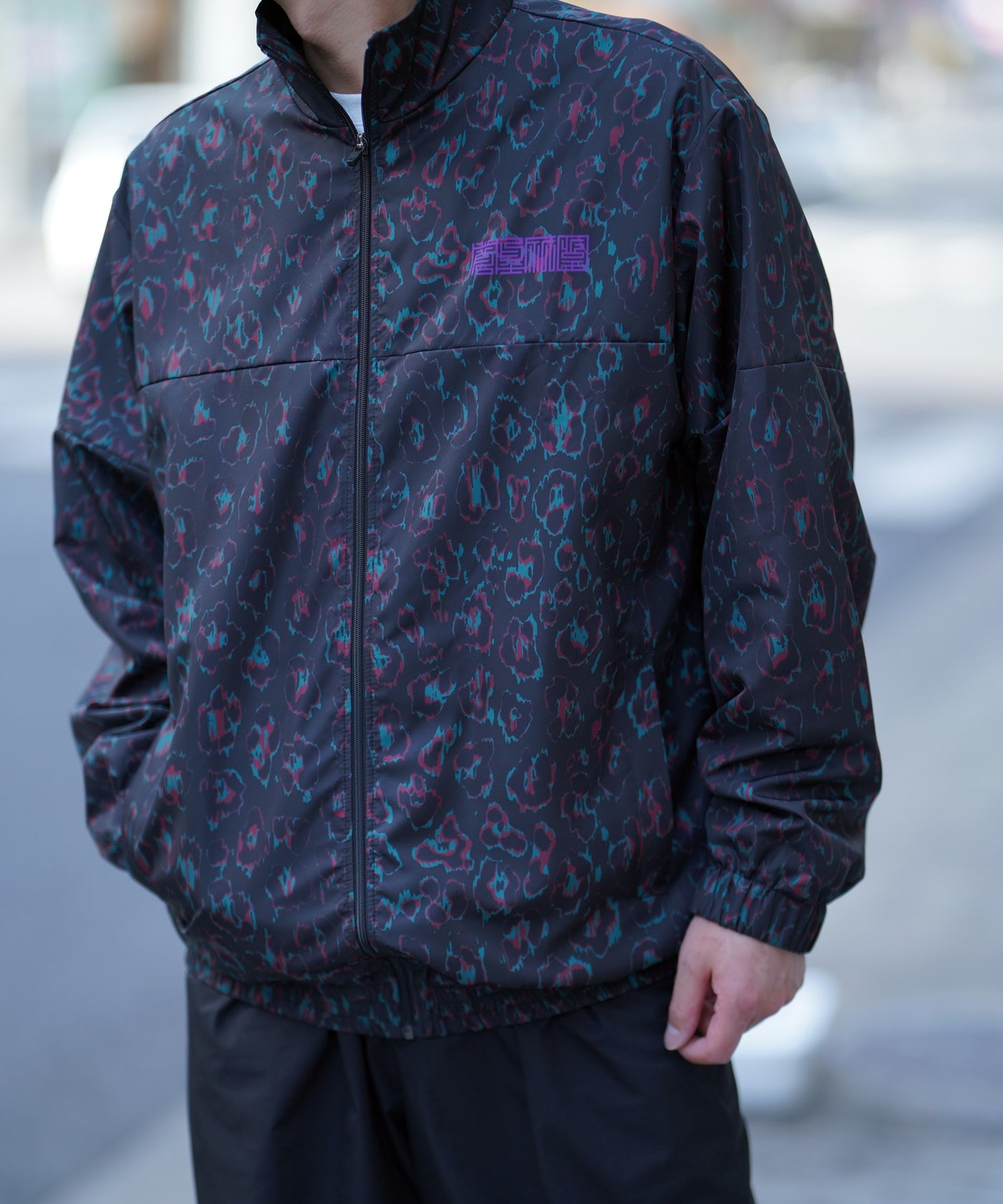 YOI YOI GION LEOPARD TRACK JACKET / 宵宵祇園レオパードトラックジャケット – GARROT STORE