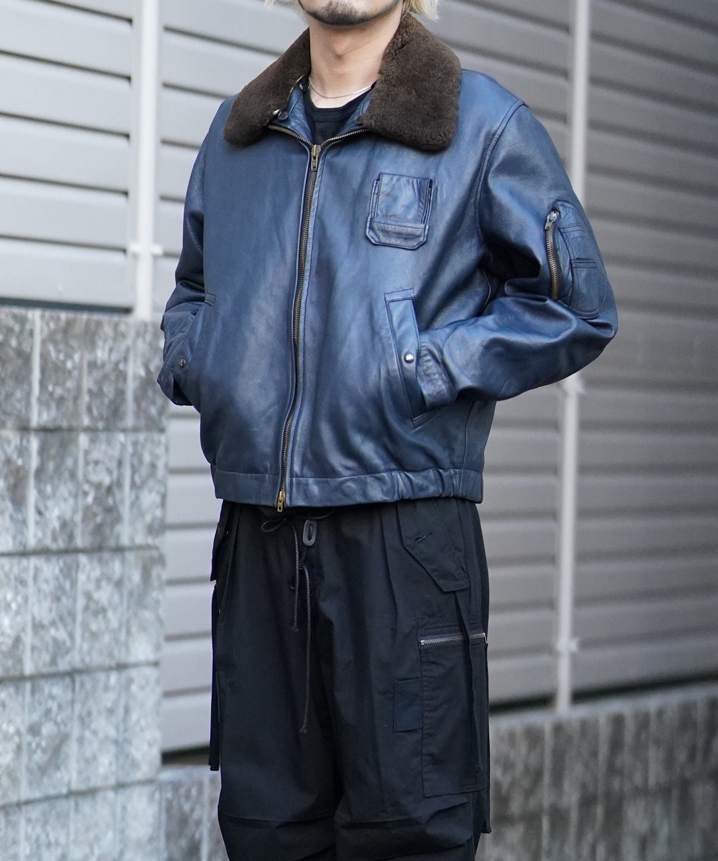 専用A.PRESSE French Air Force Pilot Jacket A.PRESSE French Air Force Pilot Leather Jacket 24SAP-01-01H