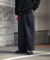 Two tuck wide trousers