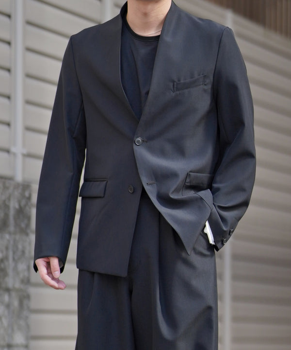 No collar jacket