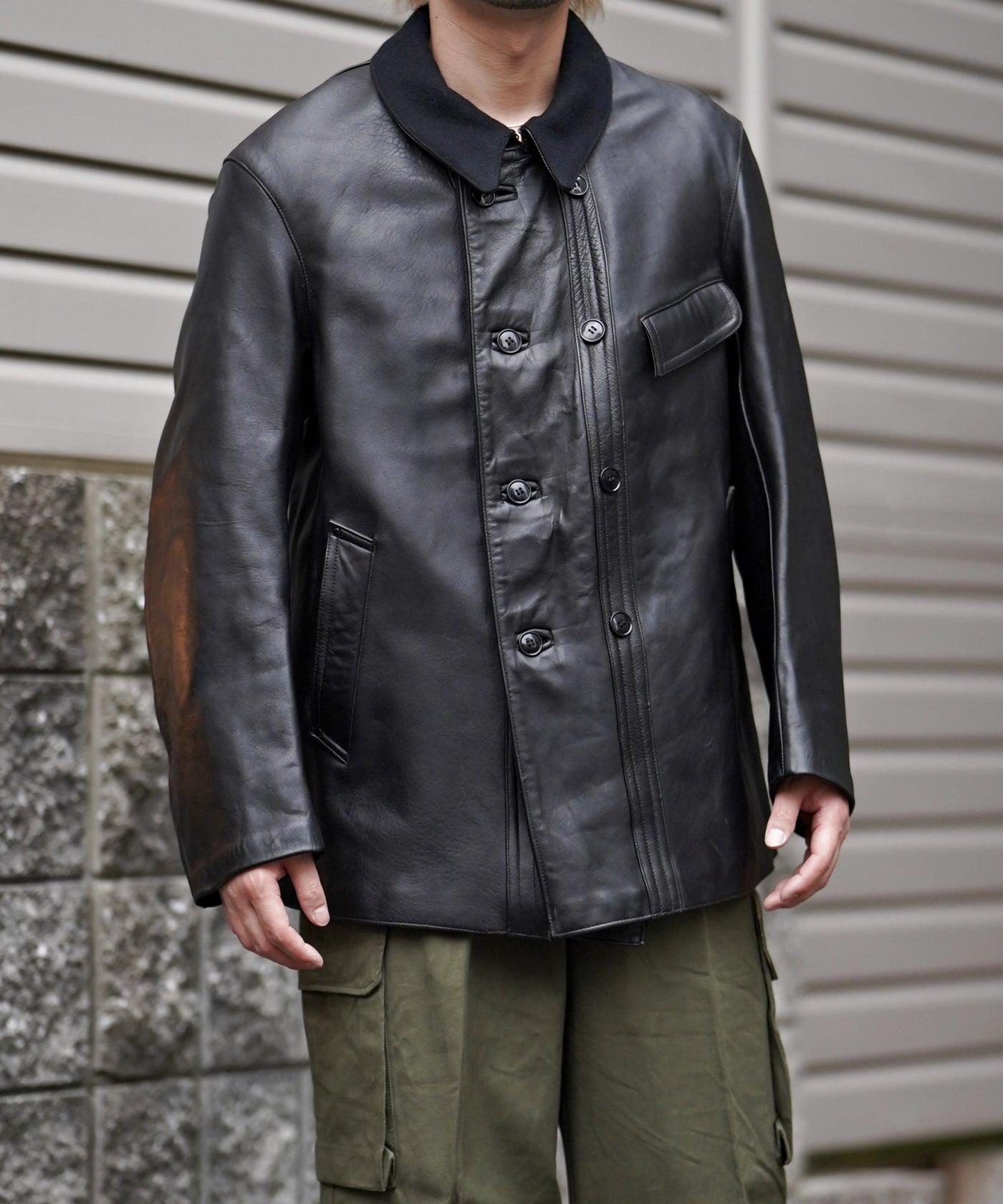 FRENCH WORK LE CORBUSIER JACKET / フレンチワークル・コルビジェジャケット – GARROT STORE