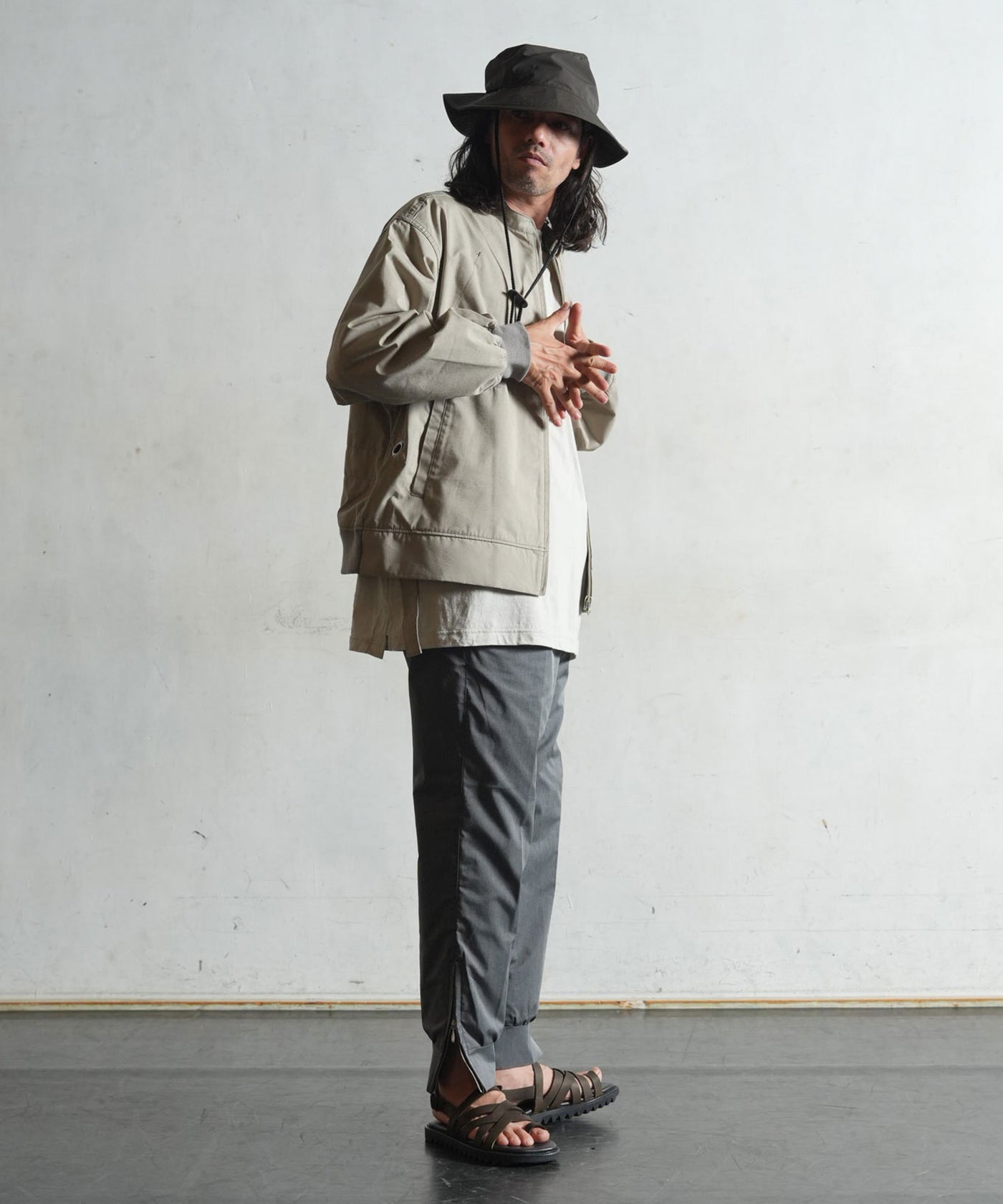 EGO TRIPPING エゴトリッピング / LEATHER SANDAL レザー