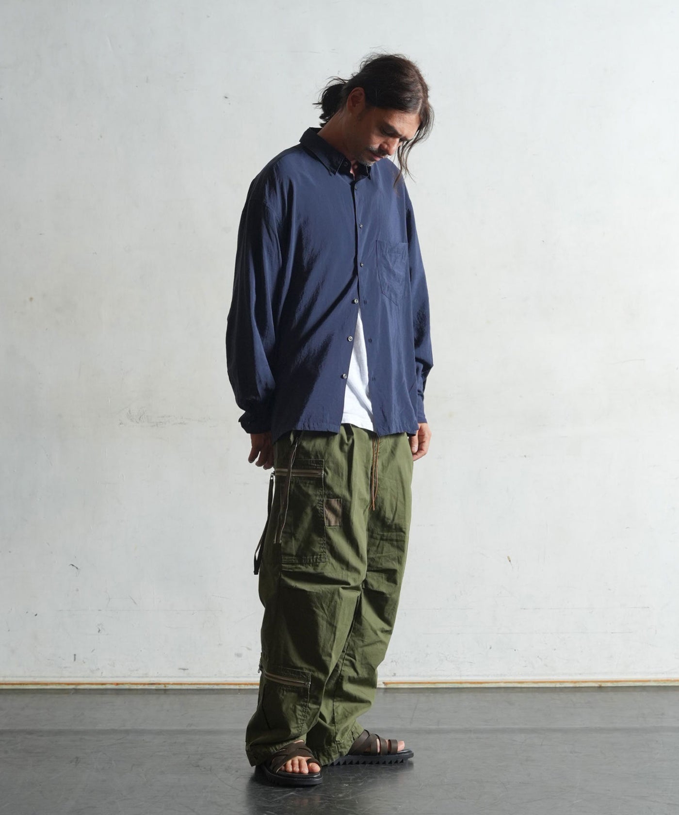 パンツ EGO TRIPPING SWEDISHARMY PARACHUTE PANTS SWEDISHARMY PARACHUTE PANTS スウェディッシュアーミーパラシュート
