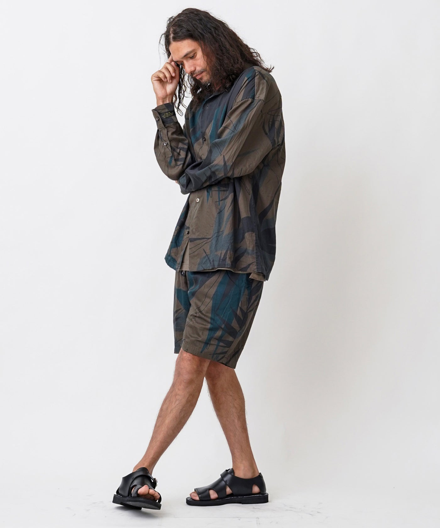 【NA8】EGO TRIPPING☆LINEN SMOCKセット Toddler Long Sleeve Smock