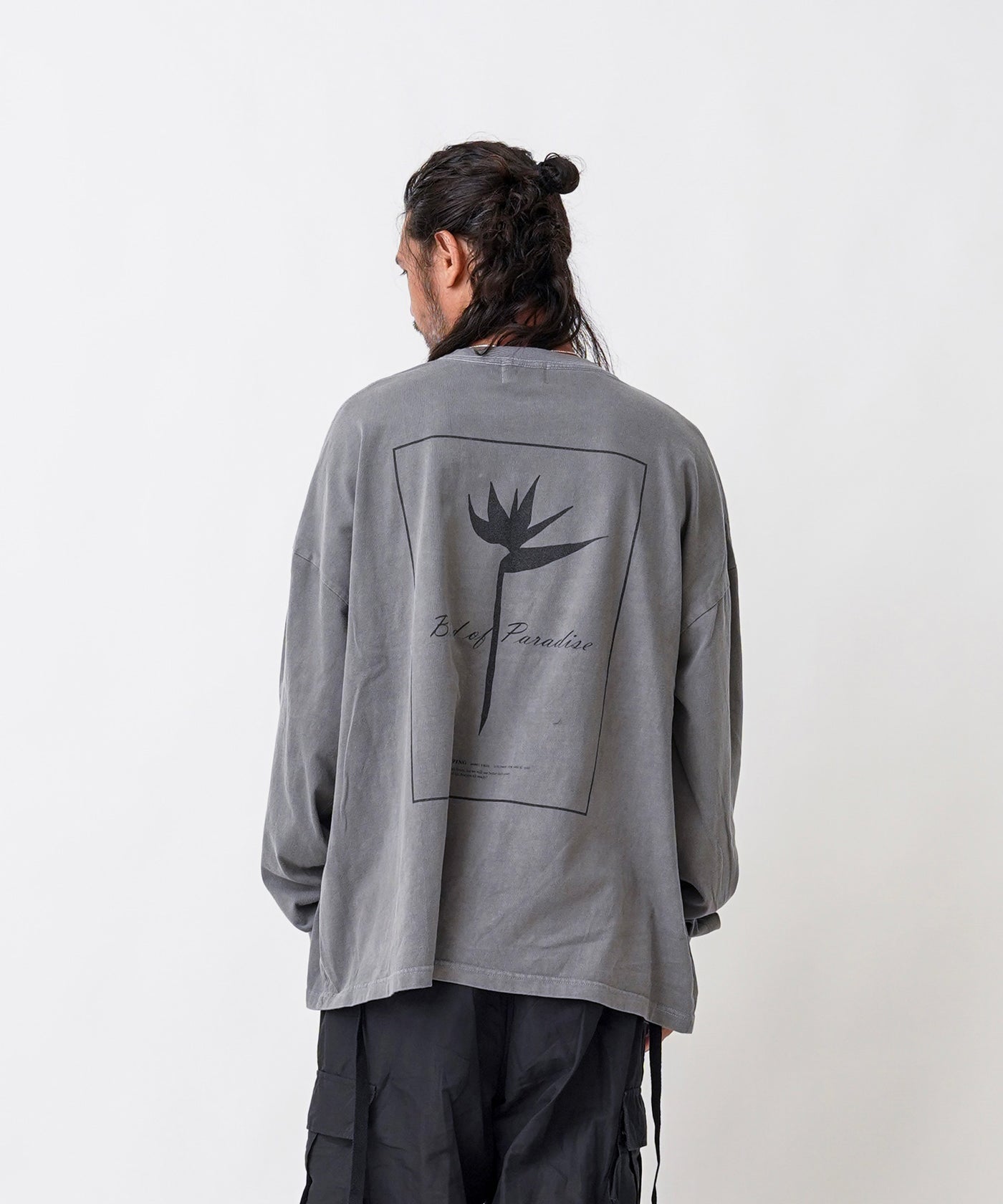 EGO TRIPPING エゴトリッピング / 極楽鳥花 L/S TEE by 浅野忠信