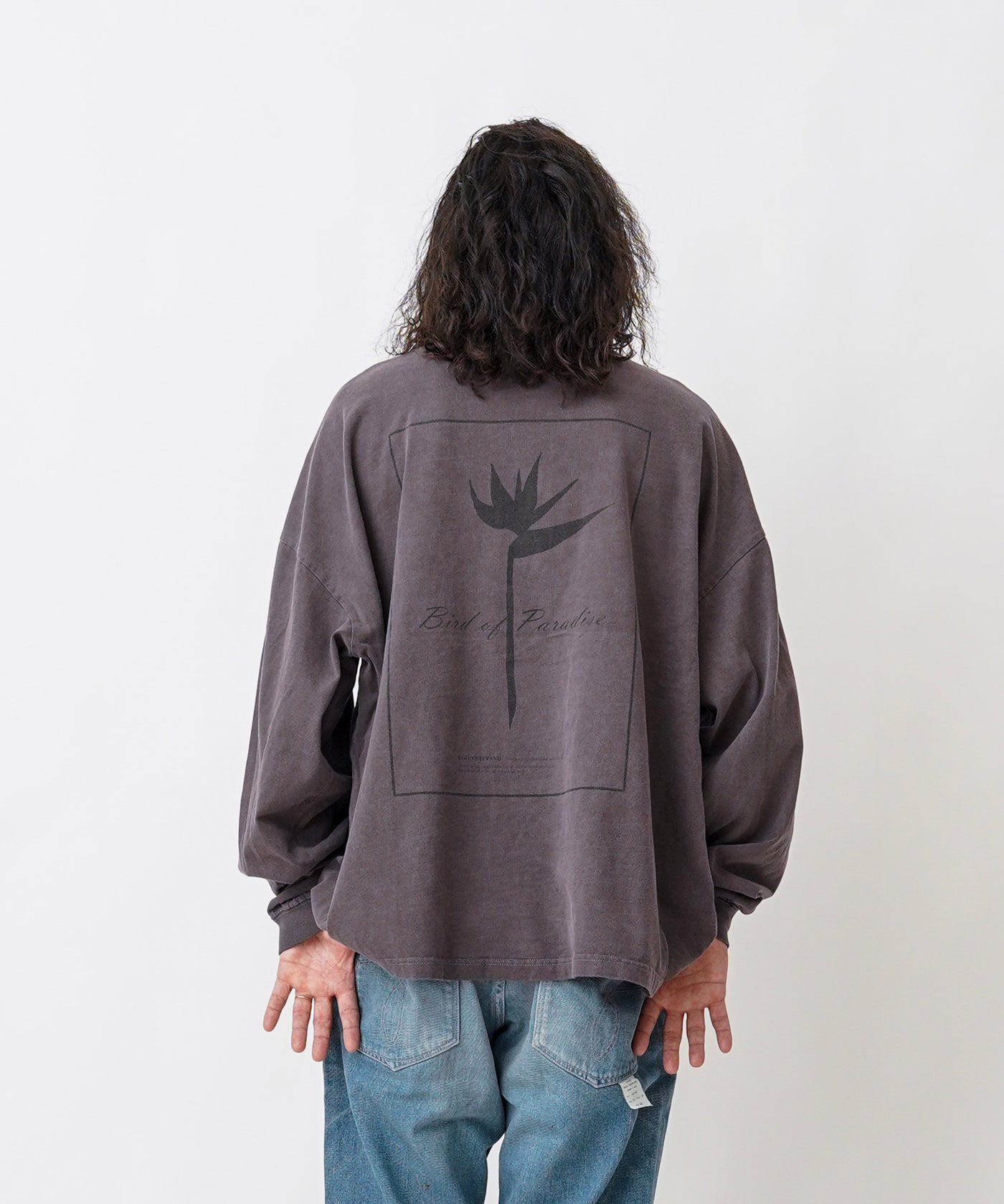 U*V様 エゴトリッピング　極楽鳥花SHIRTS by 浅野忠信 シャツ EGO TRIPPING エゴトリッピング / 極楽鳥花 TEE by 浅野忠信