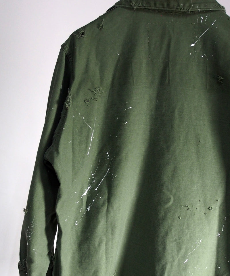Vintage damage military shirt